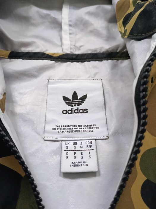 Adidas Originals Men's Camo Windbreaker - Multicolour