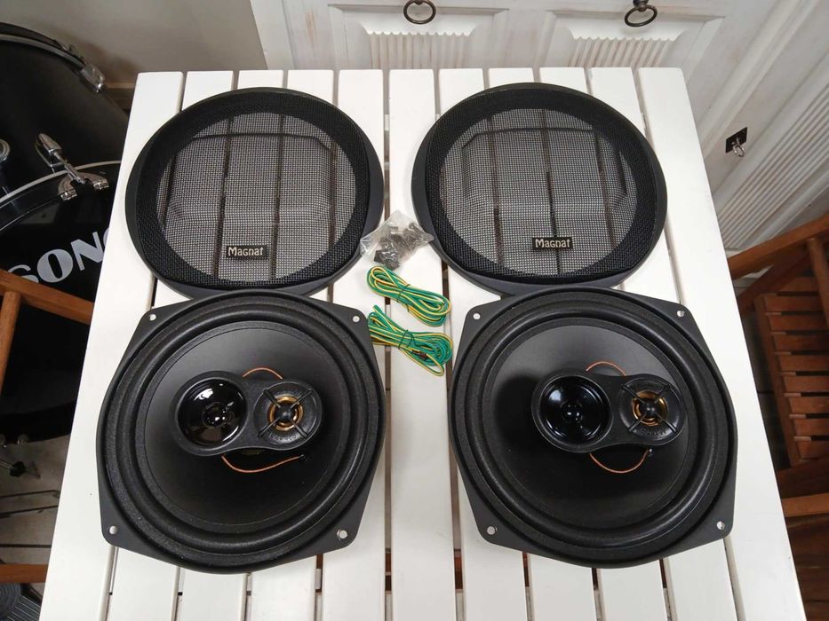 Głośniki samochodowe Magnat Traveller 320M Gold Edition Jak Nowe