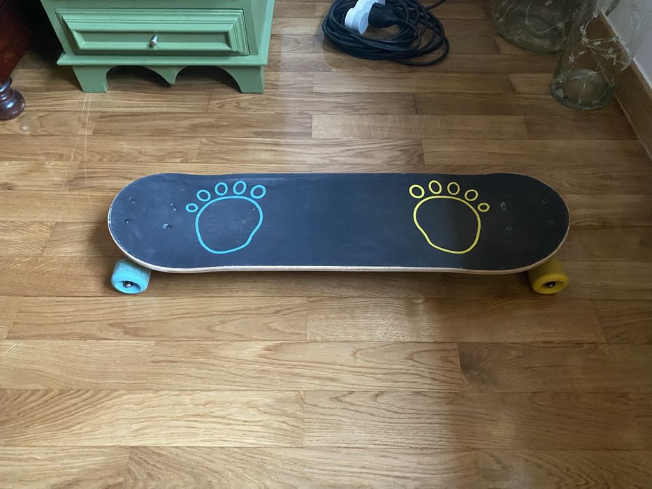 Skate evolutivo de criança