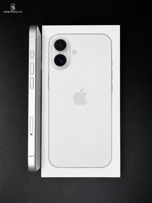 iPhone 16 128 GB White | Open Box | Gwarancja Apple | 0 cykli | SIM+eSIM
