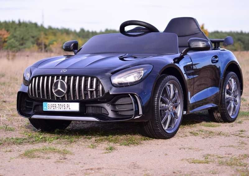 BAWIBUS.PL Auto samochód na akumulator MERCEDES GTR pojazd dla dzieci