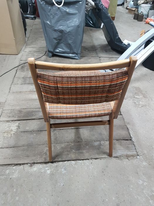 Krzesła Tapicerowane "jar"z PRL.6 szt.