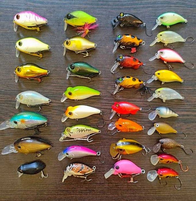 Головень та форель(Jackall,Zip baits,Tackle House,Anres,Maria та