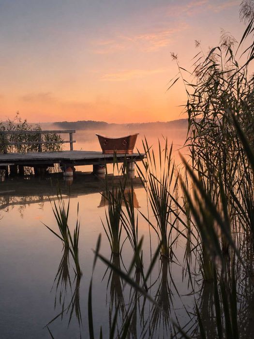 Dom do wynajęcia z jacuzzi, prywatną plażą i pomostem