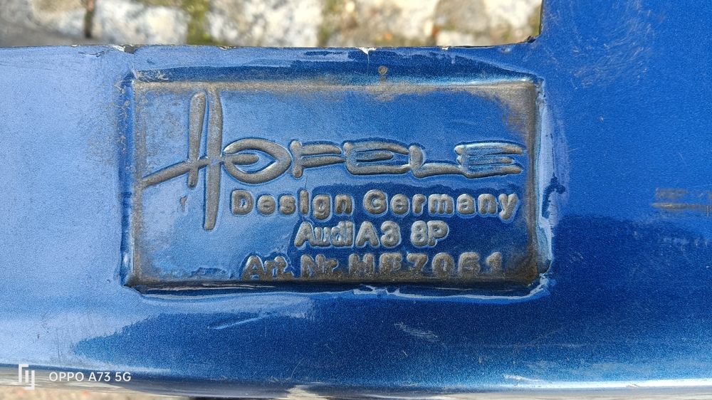 Parachoques Audi A3 S3 8P