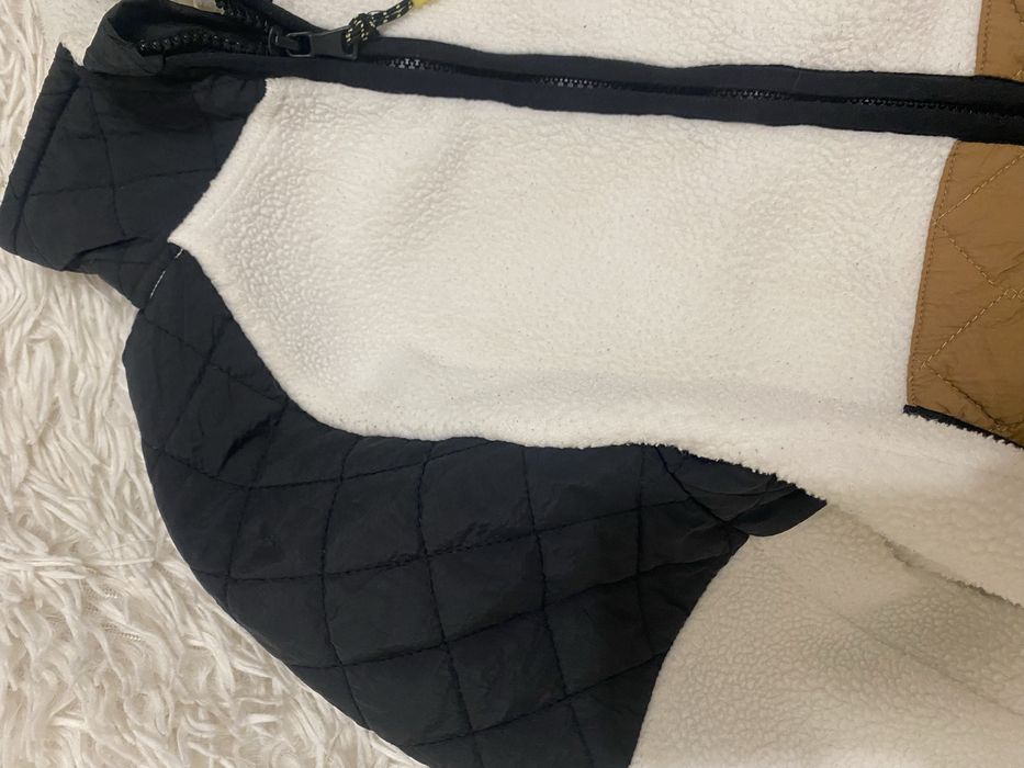 Кофта ветровка  бомбер на замке Тедди zara