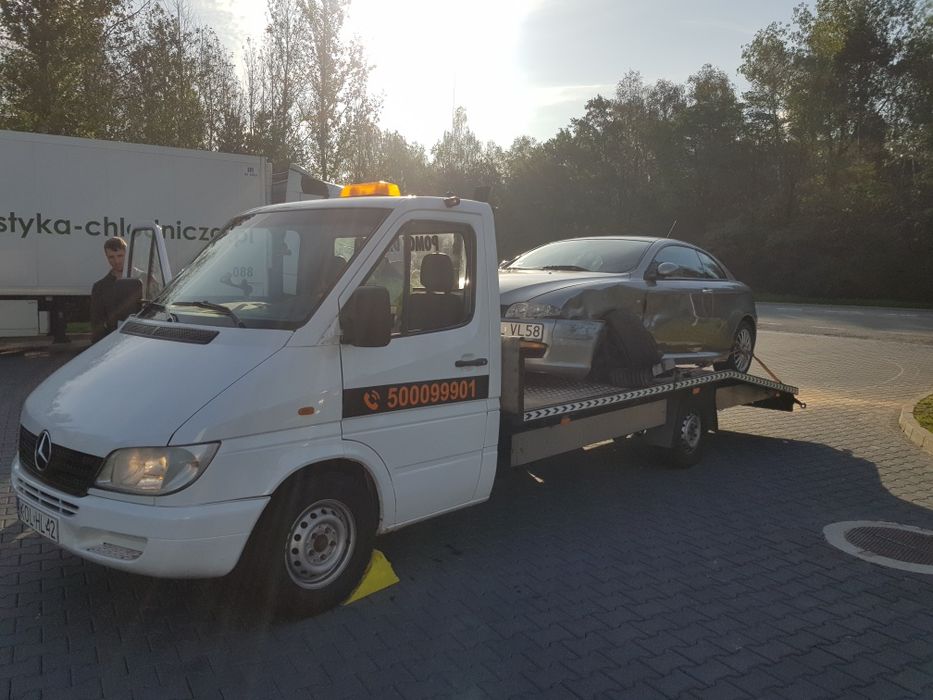 POMOC DROGOWA 24H TRZEBINIA CHRZANÓW Jaworzno Krzeszowice Myslowice A4