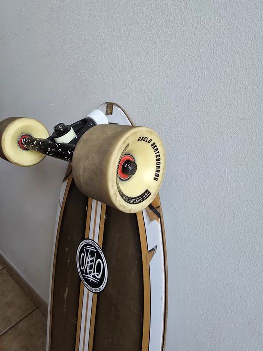 Longboard skate Oxelo Fish Classic Surf