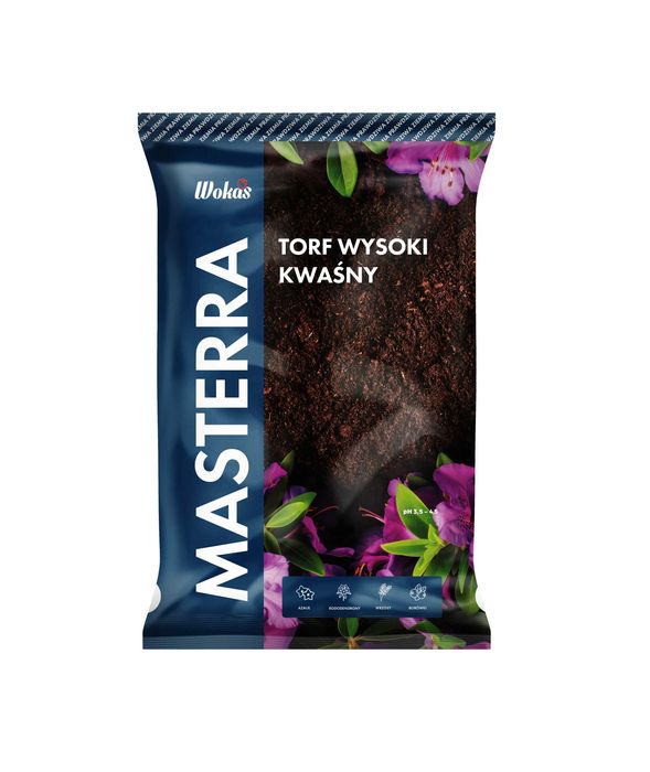 Torf kwaśny / Ziemia pH 3,5-4,0 WOKAS 80l