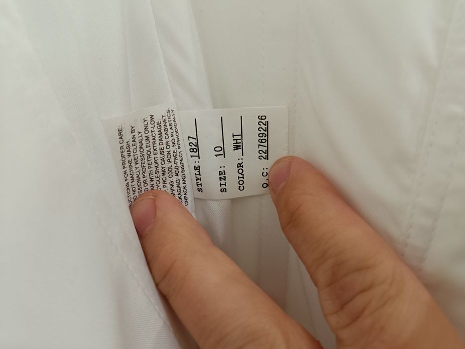 Suknia ślubna biała