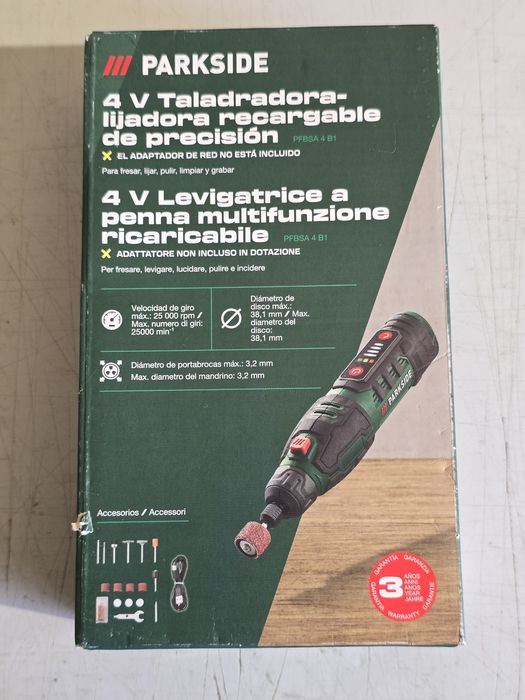 Parkside 4V Ferramenta Multifunções Recarregável