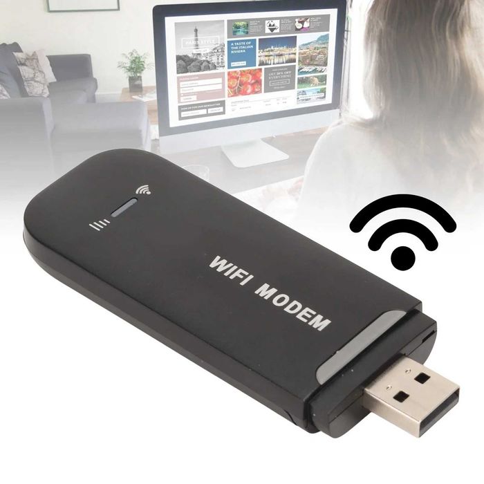 4G LTE USB WiFi Роутер вайфай модем 4в1 до 30м. Точка доступа (v.2026) до 10 пользователей