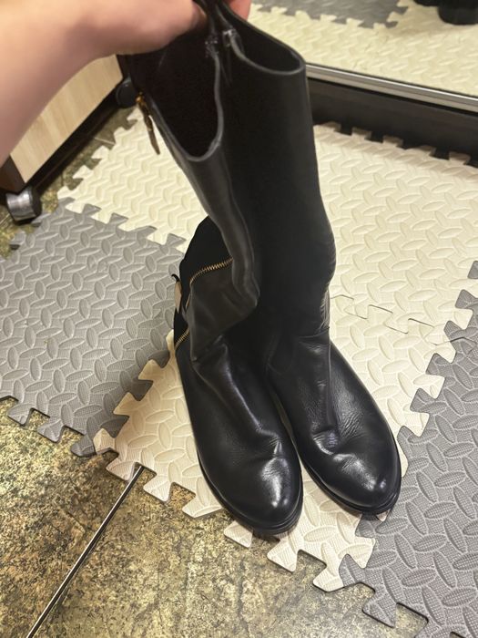 Шкіряні сапожки, шкіряне взуття жіноче демісезон