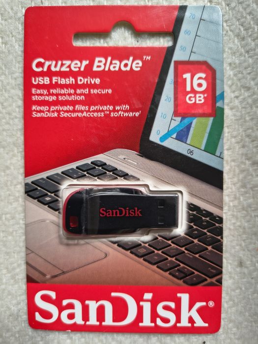 Pendrive San Disk Cruzer 16gb,nowy.