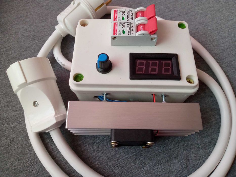 Регулятор мощности,напряжения.Диммер.Разгон..6квт.Стабилизация.