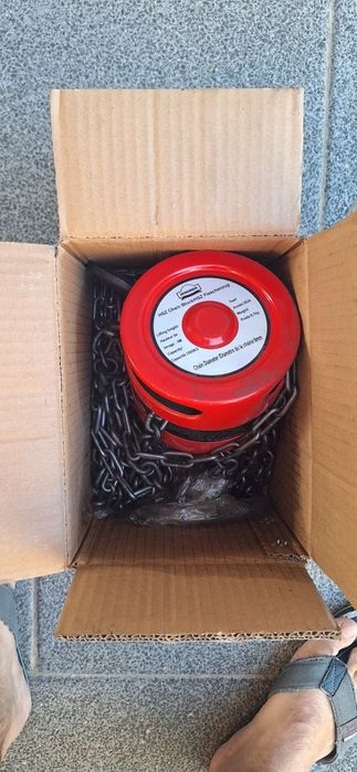 Diferencial de corrente 1 Tonela, 3 metros de corrente de elevação