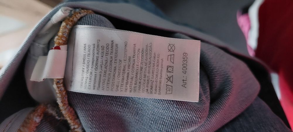 Krótkie spodenki dżinsowe ciążowe