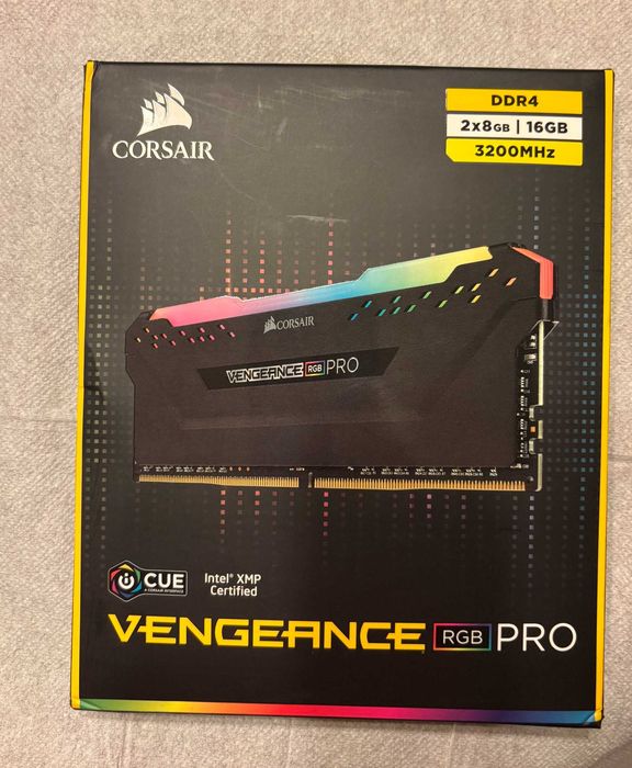 Corsair Vengeance RGB Pro RAM DDR4 16GB (2x8GB) 3200 MHz CL16