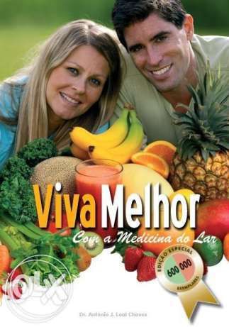 2 livros Viva Melhor