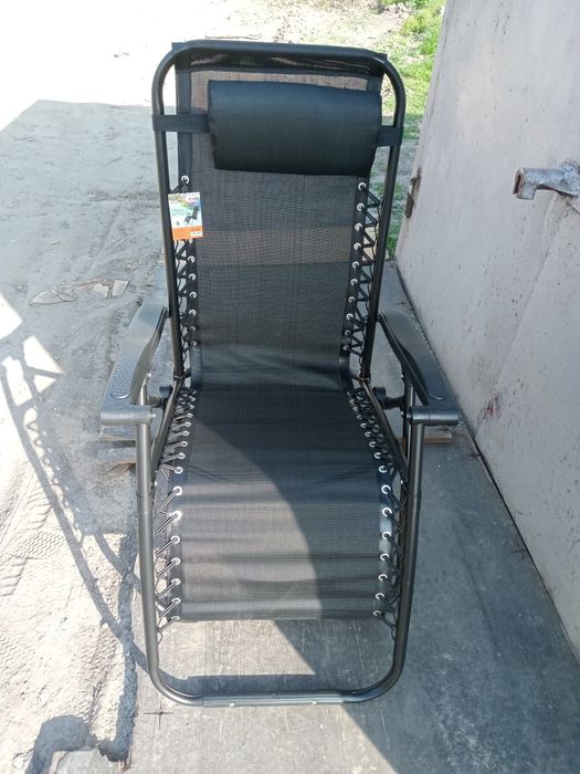 Стул-шезлонг 165х65х110 см ПВХ (Акция)