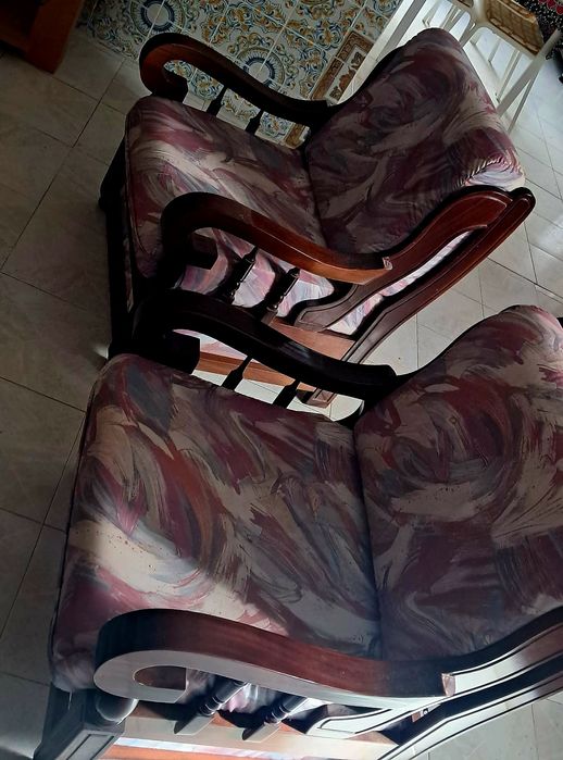 Sofa Bed + 2 Armchairs64730201633282122
