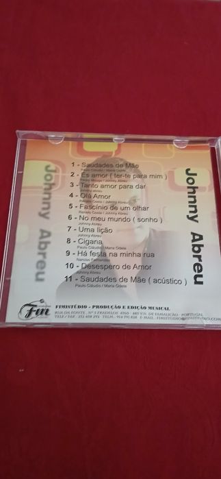 CD Johnny Abreu  - O Meu Mundo