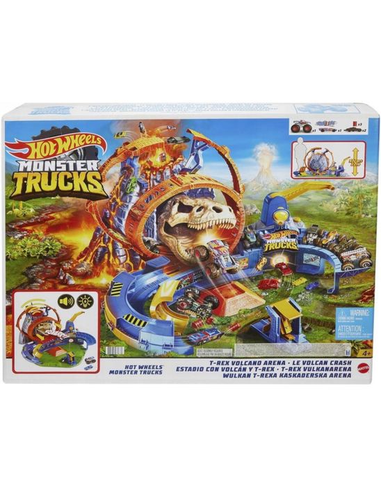Величезний Hot Wheels monster tracks з динозавром