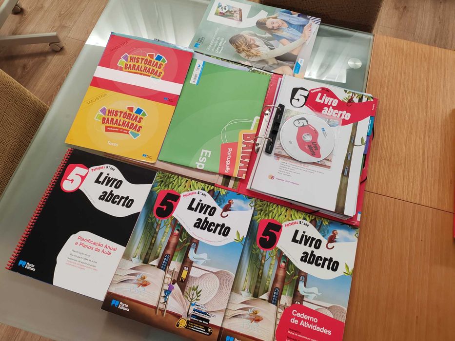 livro aberto 5 ano professor novos