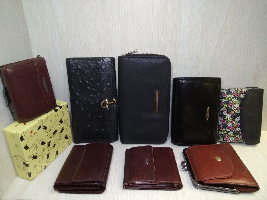 Кошелёк женский,портмоне,визитница,кожа,обложка,монетница,шоппер,сумка