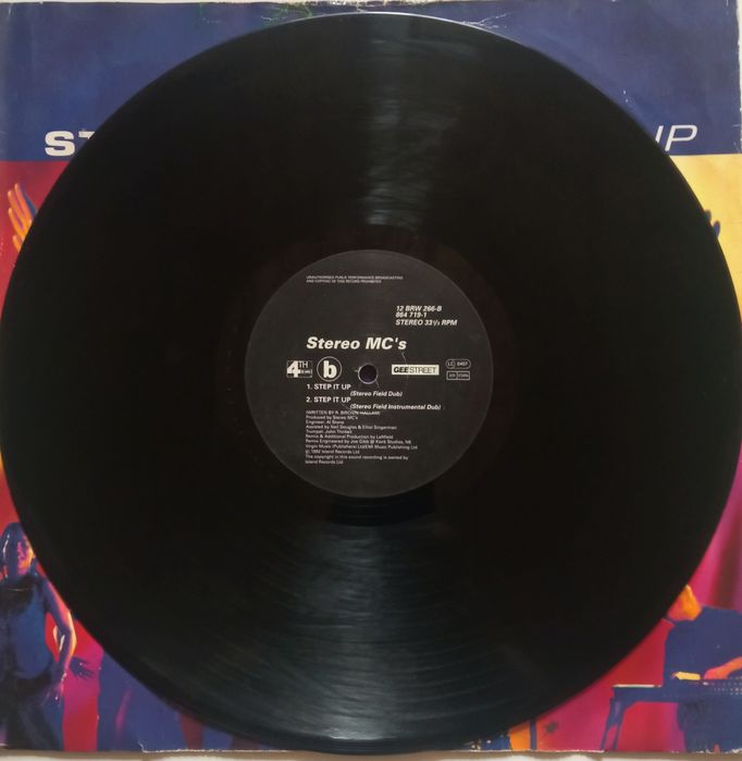 Vinil Maxis  -  Stereo MC's   Step it up