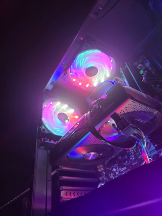 Pc gaming a ser montado,