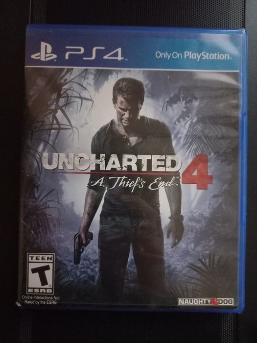 Диск з грою Uncharted 4: A Thief's End