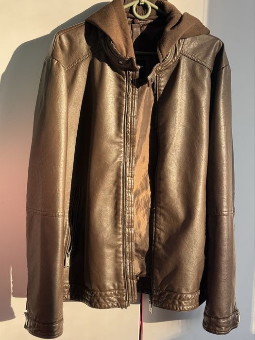 Куртка з еко-шкіри  ( унісекс )