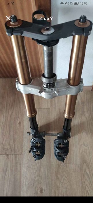Suspensão invertida completa kawasaki