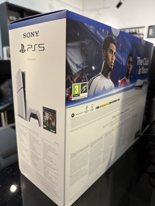 Sony Playstation 5 Slim 1TB Blu Ray 1 Tb FC26 UA Сертифікована гарантія 1 рік
