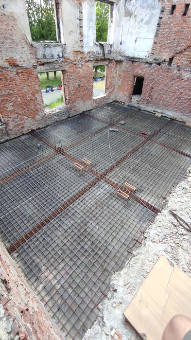 Монолітні перекриття, фундаменти, бетонні роботи