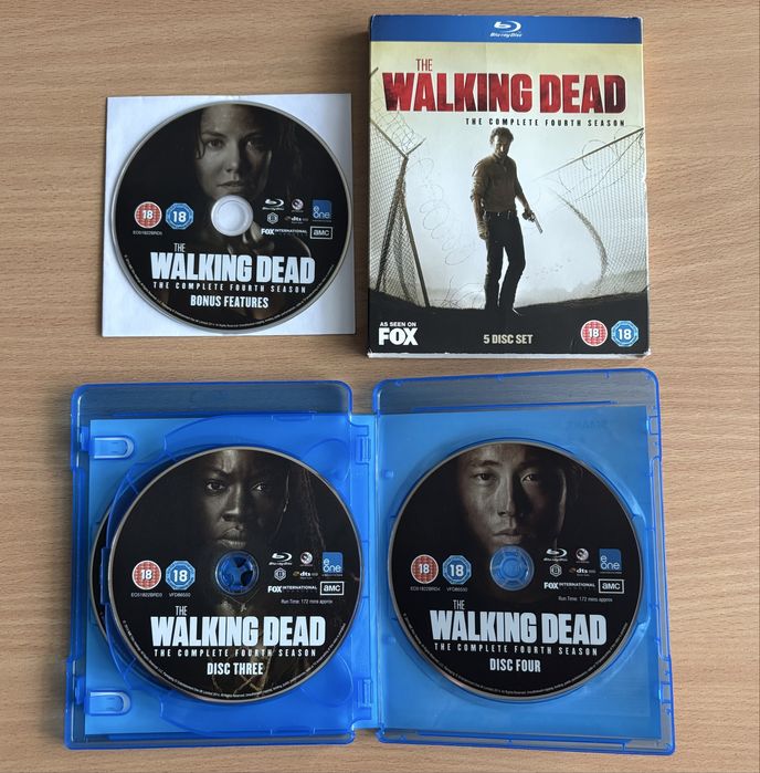 Walking Dead (Ходячие Мертвецы) сериал Blu-ray, лицензия