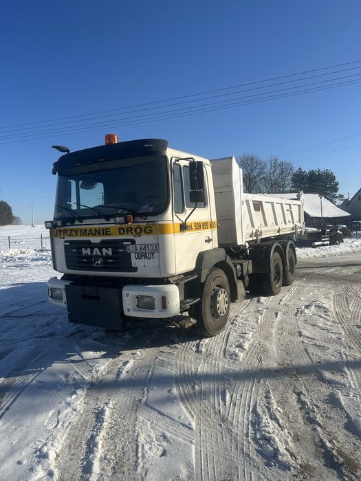 MAN F2000 Wywrotka, Hydroburta, Specjalny, ZIMOWE UTRZYMANIE DRÓG