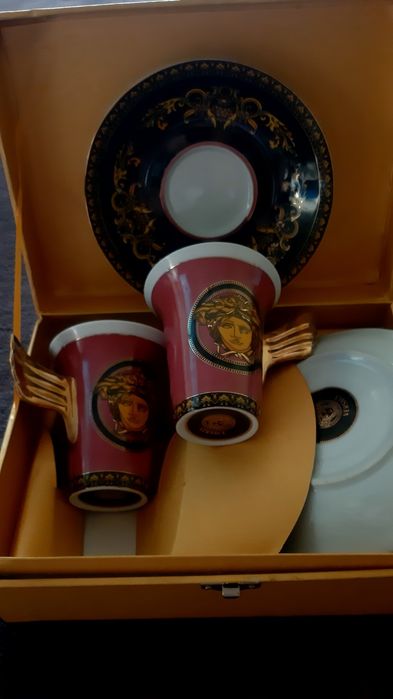 Versace 2 чашки 2 блюдца