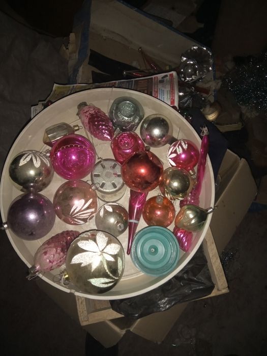 Ёлочные игрушки СССР