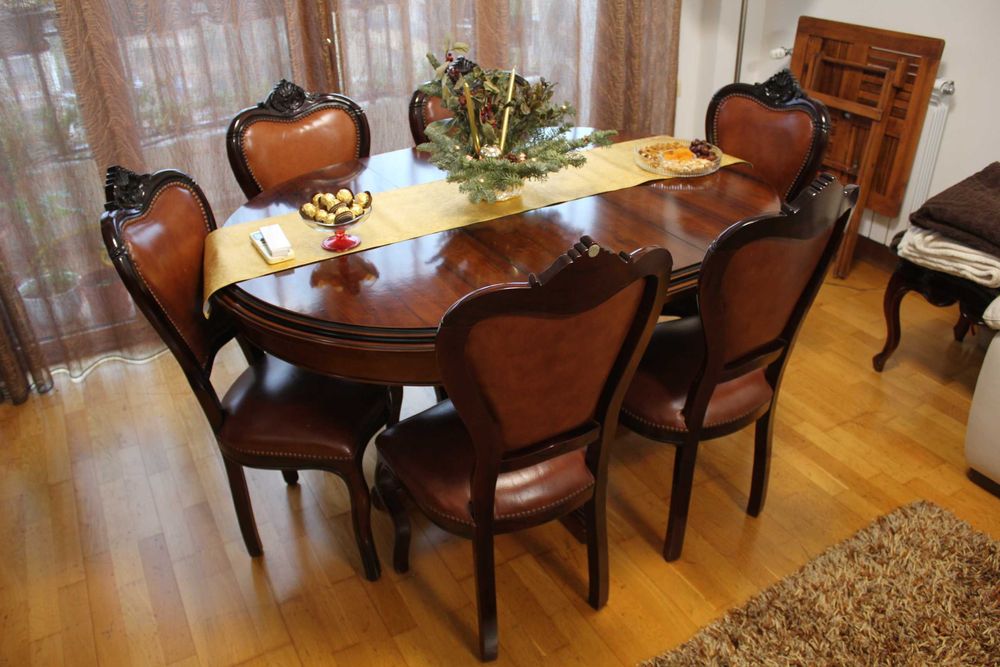 conjunto móveis sala madeira cerejeira