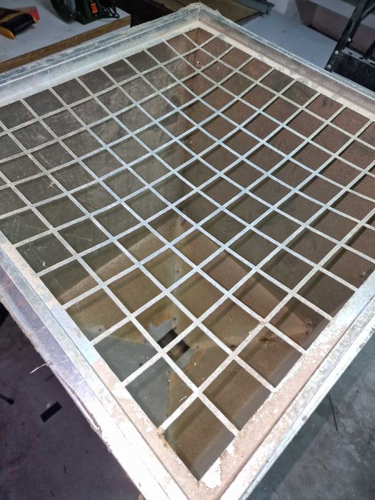 Deposito em chapa para pellets