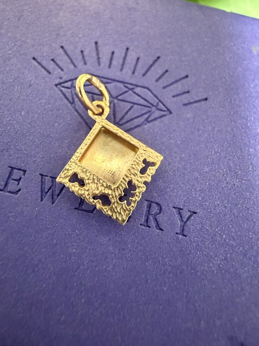 Золотая подвеска 583 пробы