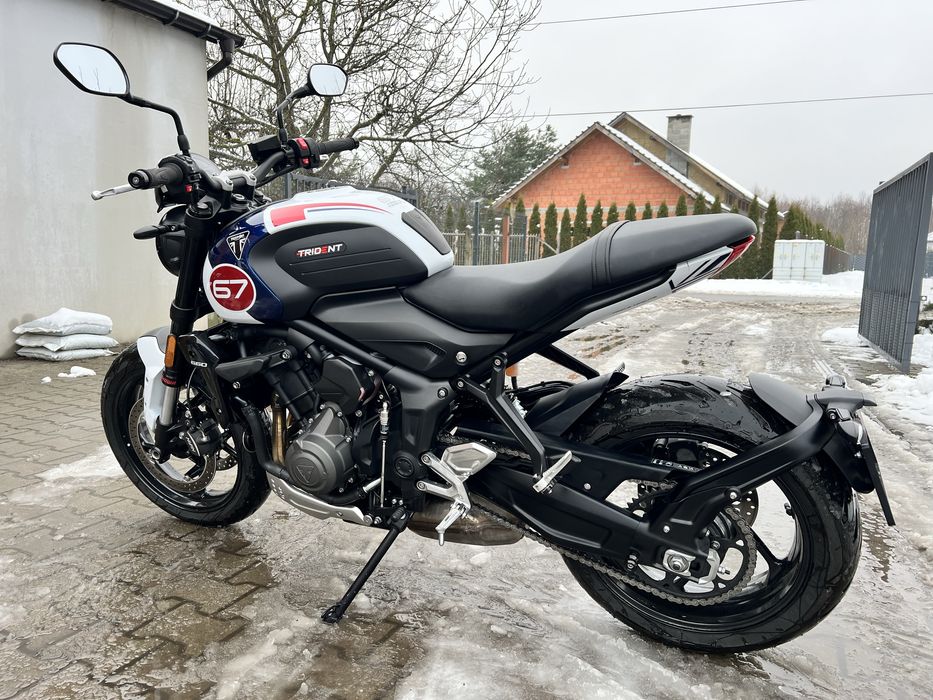 Triumph Trident 660 Świetny Stan, Niski Przebieg, Piękny!
