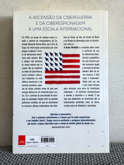 Livro A Arma Perfeita, David E. Sanger