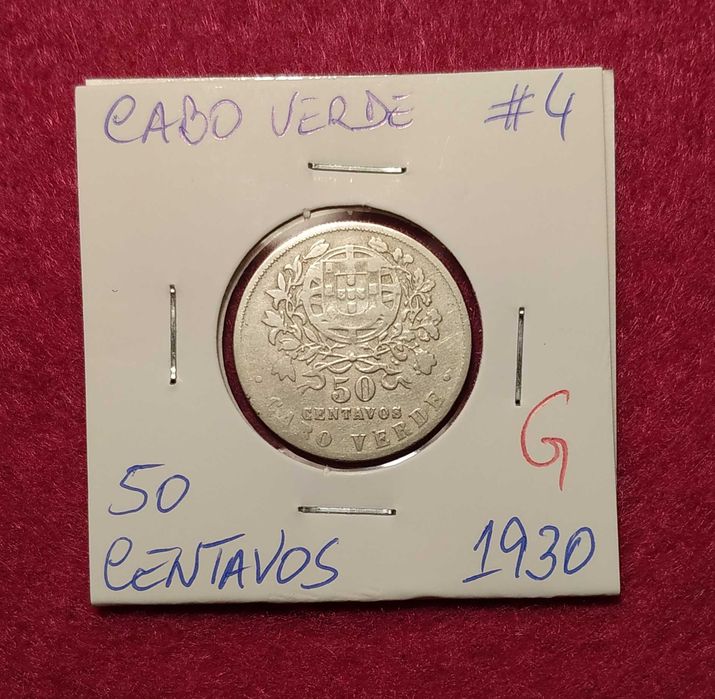 Cape Verde - 1930 50-cent coin