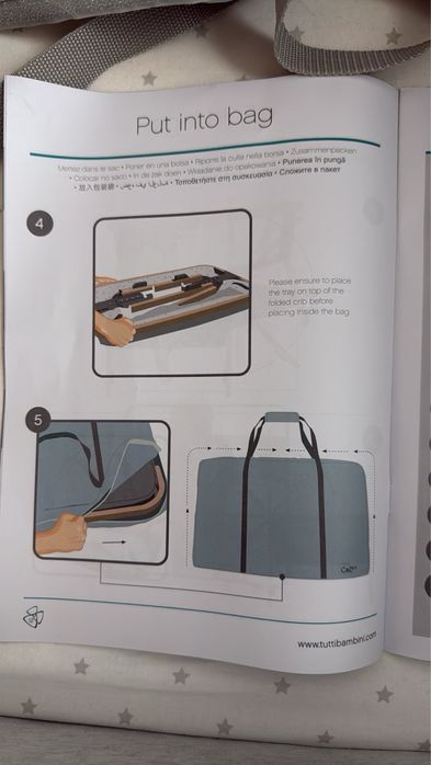 Дитяче приставне ліжечко Tutti Bambini CoZee Luxe