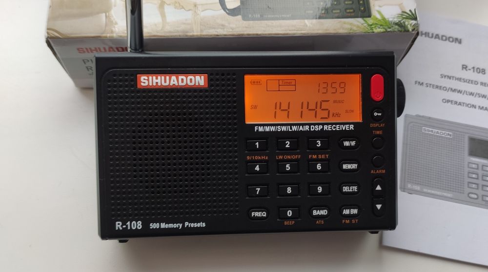 Sihuadon r-108 все диапазоны.Качественный прием