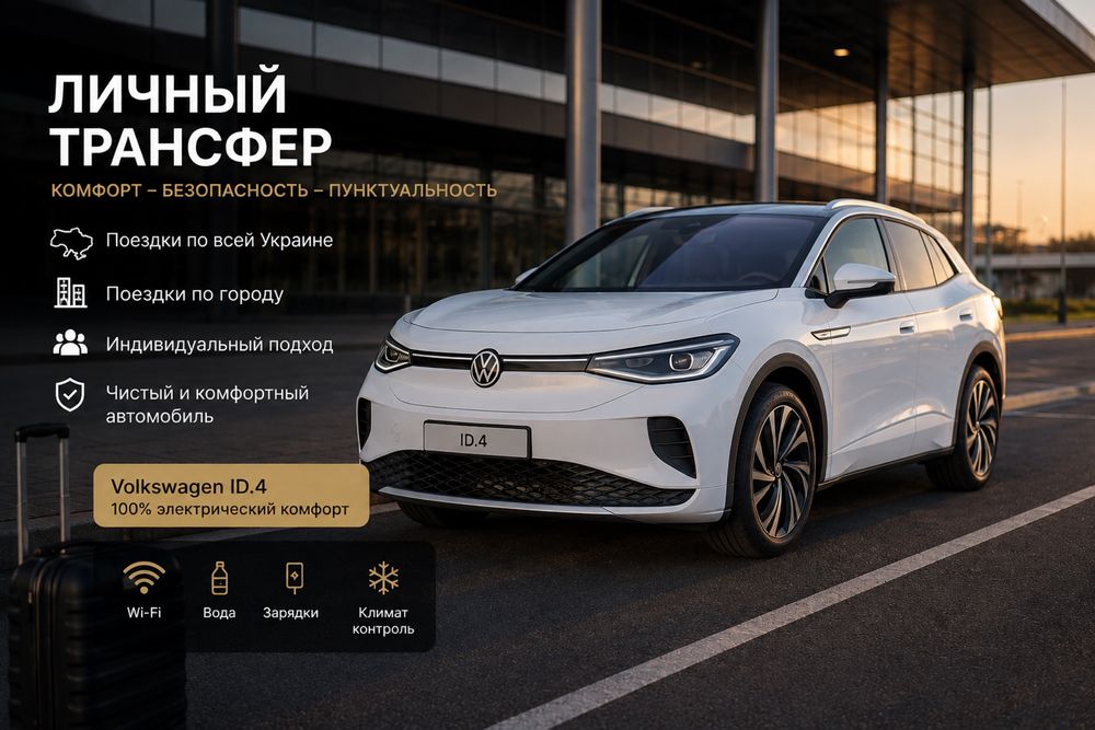 Особистий трансфер на Volkswagen ID 4