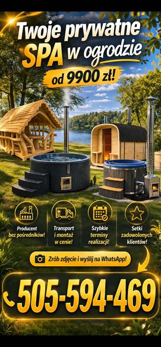 Współpraca – sprzedaż balii i saun w całej Polsce (producent)